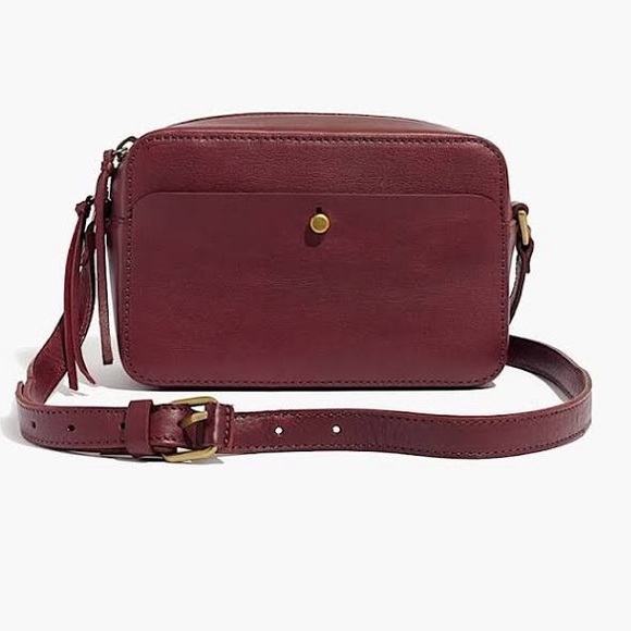 Madewell Handbags - Madewell 🌿✨leather crossbody transport camera bag